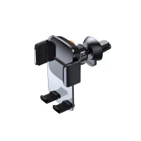 Автотримач для телефона Baseus Easy Control Clamp Car Mount Holder (Air Outlet Version)Black (Цвет 7073) - фото № 6