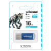 Флеш-накопичувач Wibrand USB 2.0 Cougar 16Gb Blue (Голубой)- № 2