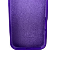 Чохол для смартфона Silicone Full Case AA Camera Protect for Apple iPhone 16 22,Dark Purple (Колір Dark-Purple) - фото № 4