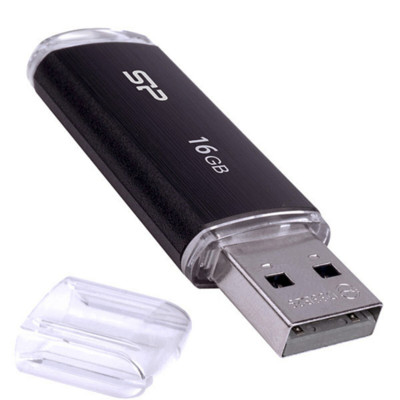 Flash SiliconPower USB 2.0 Ultima U02 16Gb Black - зображення 3