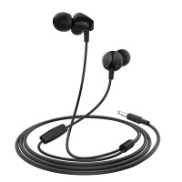 Навушники HOCO M60 Perfect sound universal earphones with mic Black (Колір Черный) - фото № 3