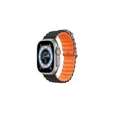 Ремінець для годинника Apple Watch Ocean two-tone 42/44/45/49mm 34.Midnight-Orange (Ocean42-34.Midnight-Orange) - изображение 1