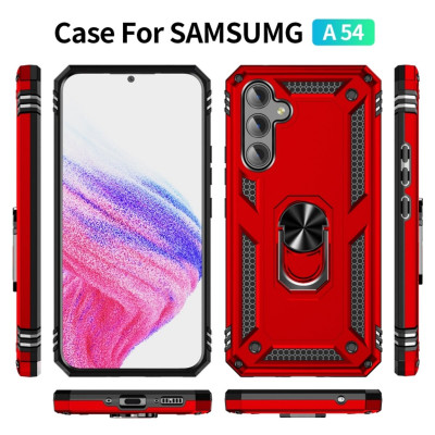 Чохол для смартфона Cosmic Robot Ring for Samsung Galaxy A54 5G Red (RobotA54Red) - изображение 2