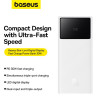Зовнішній акумулятор Baseus Star-Lord Digital Display Fast Charging Power Bank 30000mAh 30W Moon White（With Simple Series Charging Cable USB to Type-C (Moon-White)- № 8