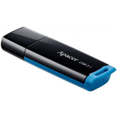 Flash Apacer USB 3.1 AH359 16Gb black/blue - изображение 1