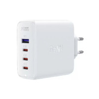 Мережевий зарядний пристрій ACEFAST A37 PD100W GaN (3*CUSB-C+USB-A) charger set White (Колір Білий) - фото № 2