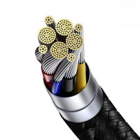 Кабель Baseus Display Fast Charging Data Cable Type-C to Type-C 100W 2m Black (Цвет Черный) - фото № 3