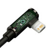 Кабель Baseus Legend Series Elbow Fast Charging Data Cable Type-C to iP PD 20W 1m Black - изображение 3