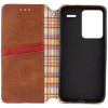 Чохол-книжка для смартфона Rubic Leather for Xiaomi Redmi Note 13 Pro Plus 5G Brown (Brown)- № 3