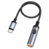 Кабель Hoco UA30 Type-C mini cigarette lighter Black (Черный)- № 2