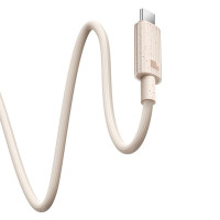 Кабель Baseus Habitat Series Fast Charging Cable Type-C to Type-C 100W 2m Wheat Pink (Колір Wheat Pink) - фото № 5