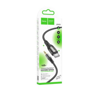 Аудіокабель HOCO UPA25 Transparent Discovery Edition Digital audio conversion cable Type-C Black (Колір 7073) - фото № 4