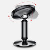 Автотримач для телефона Baseus Bullet On-board Magnetic Bracket Black (Черный)- № 8