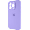 Чохол для смартфона Silicone Full Case AA Camera Protect for Apple iPhone 13 Pro Max 26,Elegant Purple (Elegant Purple)- № 2