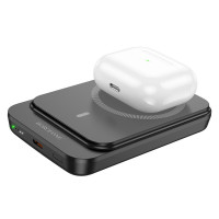 Зовнішній акумулятор BOROFONE BJ63A Nimble PD20W magnetic power bank (10000mAh) Black (Колір Черный) - фото № 3