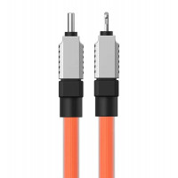 Кабель Baseus CoolPlay Series Fast Charging Cable Type-C to iP 20W 1m Orange (Цвет Orange) - фото № 5