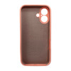 Чохол для смартфона Silicone Full Case AA Camera Protect for Apple iPhone 16 37,Grapefruit (Grapefruit)- № 3