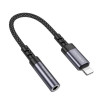 Перехідник BOROFONE BV24 Graceful digital audio converter cable iP to 3.5mm Metal Grey k57698 - № 1 Перехідник BOROFONE BV24 Graceful digital audio converter cable iP to 3.5mm Metal Grey (Metal Gray) Borofone - № 1