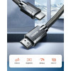 Кабель UGREEN HD135 8K HDMI M/M Round Cable with Braided 2m (Gray) (UGR-70321) - изображение 2