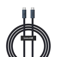 Кабель Baseus Flash Series 2 USB4 Full Featured Data Cable Type-C to Type-C 240W 1m Cluster Black