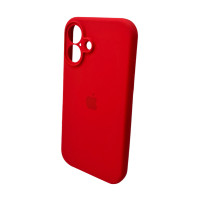 Чохол для смартфона Silicone Full Case AA Camera Protect for Apple iPhone 16 Pro 43,Berry Red (Колір Berry-Red) - фото № 4