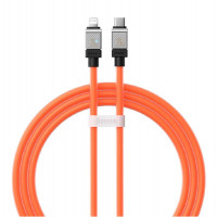 Кабель Baseus CoolPlay Series Fast Charging Cable Type-C to iP 20W 1m Orange
