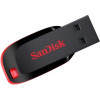 Флеш-накопичувач SanDisk USB 2.0 Cruzer Blade 32Gb Black/Red (Черный)- № 3