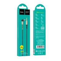 Аудіокабель HOCO UPA02 AUX Spring Audio cable Black (Цвет Black) - фото № 6