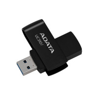 Флеш-накопичувач ADATA USB 3.2 UC310 64Gb Black (Цвет Черный) - фото № 2
