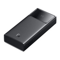 Зовнішній акумулятор Baseus Star-Lord Digital Display Fast Charging Power Bank 20000mAh 65W Cluster Black (Колір 7073) - фото № 2