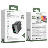 Мережевий зарядний пристрій ACEFAST A106 PD45W GaN (USB-C+USB-A) charger (EU) Black (7073)- № 2