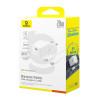 Мережевий зарядний пристрій Baseus Palm Fast Charger 1C 20W EU Moon White (with Baseus Mini White Cable USB-C to USB-C 60W (20V/3A) 1m Moon White) (Moon-White)- № 2