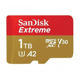 microSDXC (UHS-1 U3) SanDisk Extreme A2 1TB class 10 V30 (R190MB/s,W130MB/s)