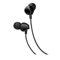 Навушники HOCO M60 Perfect sound universal earphones with mic Black (Колір Черный), Атикул k23945 |  купить на VILKI.NET - фото № 1