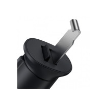 Автотримач для телефона Baseus Metal AgeⅡ Gravity Car Mount（Air Outlet Version）Dark Grey (Цвет Темно-серый) - фото № 5
