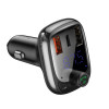 АЗП з FM-модулятором Baseus T Shaped S-13 Car Bluetooth MP3 Player (PPS Fast Charger Edition) Black - изображение 5