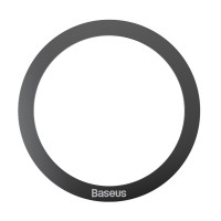 Пластина для магнітного тримача Baseus Halo Series Magnetic Metal Ring（2pcs/pack）Black