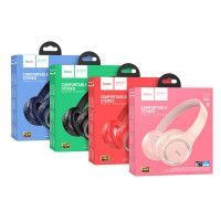 Навушники HOCO W41 Charm BT headphones Blue (Цвет Синий) - фото № 4