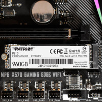 Накопичувач SSD M.2 Patriot P310 960GB NVMe 2280 PCIe 3.0x4 3D NAND TLC  - фото № 6