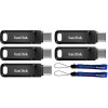 Flash SanDisk USB 3.1 Ultra Dual Go Type-C 32Gb (150 Mb/s) - зображення 5