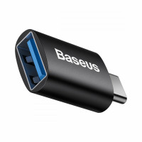 Адаптер Baseus Ingenuity Series Mini OTG Adaptor Type-C to USB-A 3.1 Black  - фото № 3