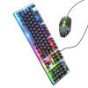 Миша + клавіатура HOCO GM18 Luminous gaming keyboard and mouse set Black - изображение 2
