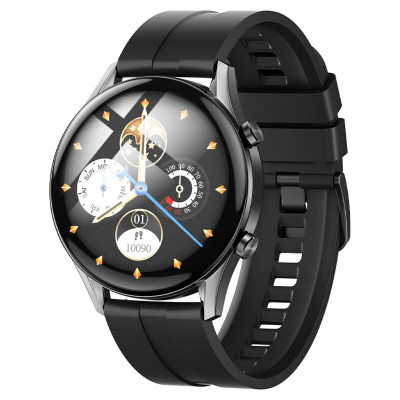 Смарт-годинник HOCO Y7 Smart watch Black - зображення 1