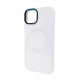 Чохол для смартфона AG Glass Sapphire MagSafe Logo for Apple iPhone 14 White
