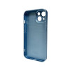 Чохол для смартфона AG Glass Matt Frame Color Logo for Apple iPhone 15 Sierra Blue (Sierra Blue)- № 2