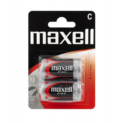 Батарейка MAXELL R14 2PK BLIST 07 2шт (M-774403.04.EU) (4902580152154) - зображення 1