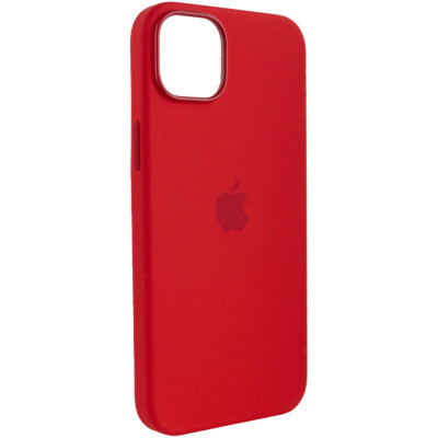 Чохол для смартфона Silicone Full Case AAA MagSafe IC for iPhone 14 Red - изображение 4