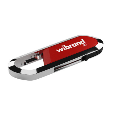 Flash Wibrand USB 2.0 Aligator 8Gb Dark Red - изображение 1