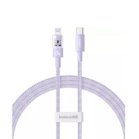 Кабель Baseus Gem Fast-Charging Data Cable USB-C to iP 20W 1m Nebula Purple , Атикул k56955 |  купить на VILKI.NET - фото № 1