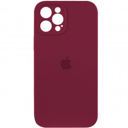 Чохол для смартфона Silicone Full Case AA Camera Protect for Apple iPhone 11 Pro Max 47,Plum